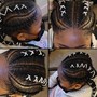 Feed in braids