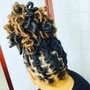 Bantu Knot Style