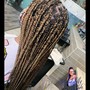 Knotless boho goddess braids( jumbo)