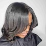 Takeout  sewin Extensions  & wash natural hair