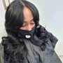 Takeout  sewin Extensions  & wash natural hair