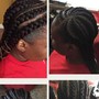 Flat Twists updo