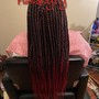 Half Feedin Braids Half Box Braids