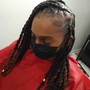 Shampoo retwist and double strand rope Twists