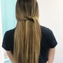 Hand-Tied Weft Extensions