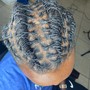 Men cornrows