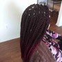 Sew In with braids in the front