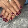 Gel Polish on hands