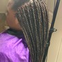 Shampoo and blow out for braids