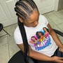 Medium Bohemian box braids