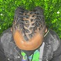 Feed in Braids (8-12 Braids)