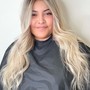 Wash and blow dry with extensions it’s  $55