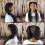 Natural Hair Braid Style