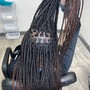 Small Knotless Braids