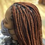 Cornrow Braids Added to Any Style