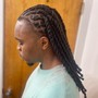 Half head two strand Twist/ braids