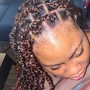 Goddess Braids S/M\L w Human Hair