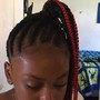 Kids braids box braids and knotless braids natural hair