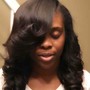 Sew in with minimal leave out