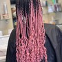 Relaxer and color