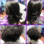 Natural Hair Silk Press