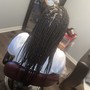 Small Knotless Braids