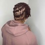 Loc Retwist Short to Shoulder (No Style)