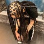 Cornrows + braid removal