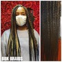 Medium Box Braids (Waist Length)