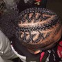 6-8 Simple Cornrows for men