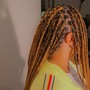 lemonades braids/ feedin ponytail