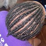 Freestyle Cornrow Braids For Men