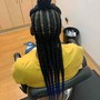 Jumbo box braids