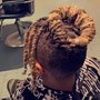 Starter Locs( mid back hair length)