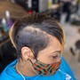 Women's haircut