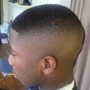 Men's Cut 13 & Up HairCut, With Beard automatic $6 charge up.Designs are extra according to design