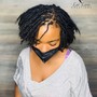 Big Chop and Style (3 inches or Less left)