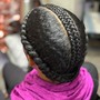 Cornrow (4-8) braids