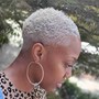 Bleach and Tone on Short Natural Hair