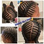 Kid's cornrows