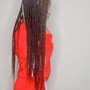 Feed-in front Sew in back