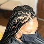 Small knotless  Braids