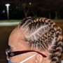 Med Knotless Braids