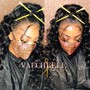 Closure Sew In (with hair, straight)