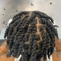 Loc Retwist 2strand/Plait Loc Knots