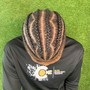 knotless braids small medium