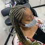 Med. Feed in and Box Braids