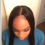 Full Sew In with minimal leave out