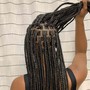 Small Knotless Braids