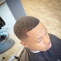 Adult Fade & Taper with bread/Goate